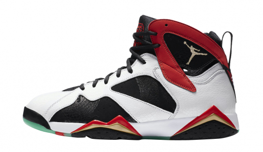 Air Jordan 7 GC Chile Red White/Chile Red-Black-Metallic Gold CW2805-160