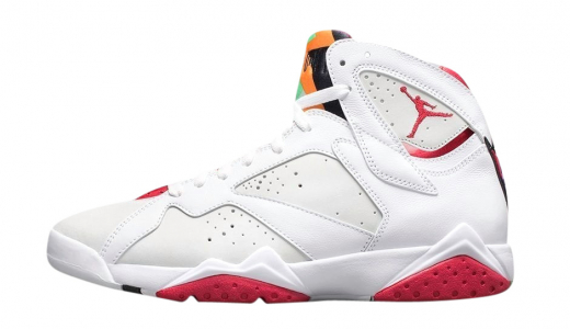 Air Jordan 7 Hare White / Light Silver / Tourmaline / True Red 304775125