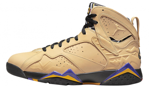 Air Jordan 7 SE Afrobeats Vachetta Tan/Black-Taxi-Dark Concord DZ4729-200