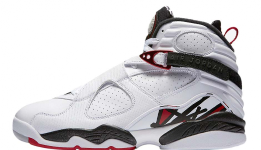 Air Jordan 8 Alternate White / Black - Red 305381-104