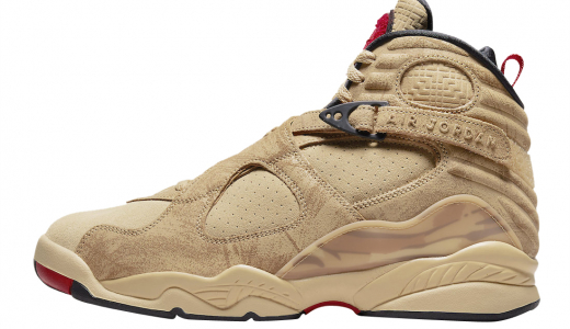 Air Jordan 8 Rui Hachimura Twine/Gym Red-Black-Sesame DO2496-700