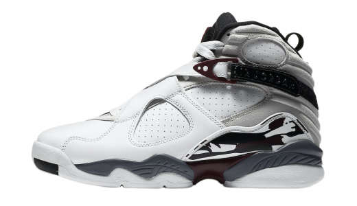 Air Jordan 8 WMNS Burgundy White/Hyper Blue-Black-Flint Grey-Beetroot CI1236-104