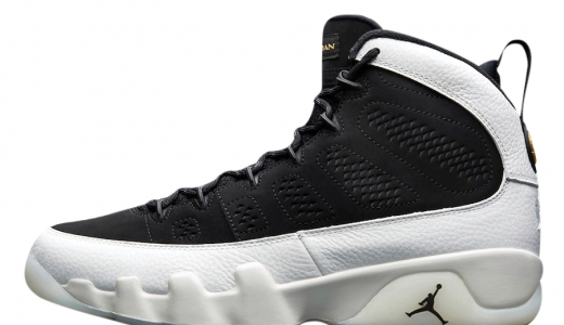 Air Jordan 9 City Of Flight Black/Summit White-Black-Metallic Gold 302370-021