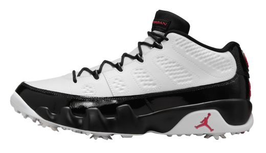 Air Jordan 9 Golf OG White Black White/True Red-Black FJ5934-100