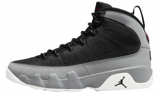 Air Jordan 9 Particle Grey Black/University Red-Particle Grey-White CT8019-060