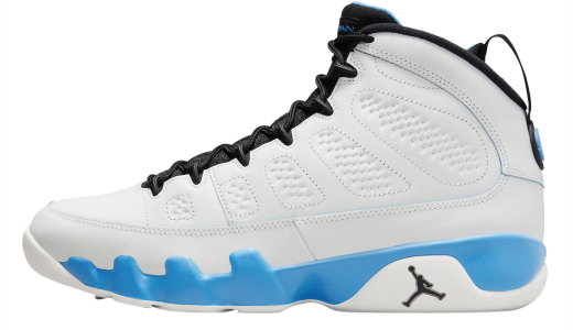 Air Jordan 9 Powder Blue 2024 Summit White/Black-Dark Powder Blue FQ8992-101