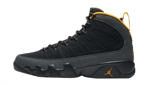 Air Jordan 9 University Gold Black/Dark Charcoal-University Gold CT8019-070