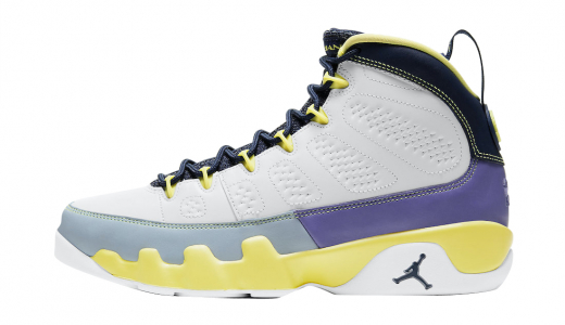 Air Jordan 9 WMNS Change The World White/Desert Berry-Healing Orange-Cactus Flower CV0420-100