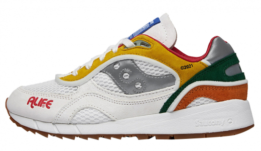 ALIFE x Saucony Shadow 6000 White/Multicolor S70679