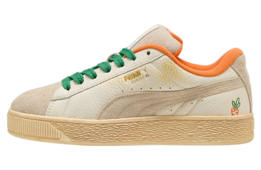 Anwar Carrots X Puma Suede XL Cream Cream/Orange-Green 398801-01