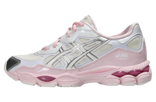 Asics Gel-NYC Silver Toe White / Pink White/Pink-Silver 1203A571-100