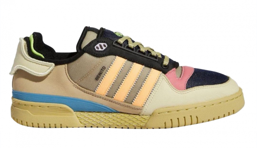 Bad Bunny x adidas Forum Powerphase Catch and Throw Sand/Acid Orange-Halo Gold GZ2009