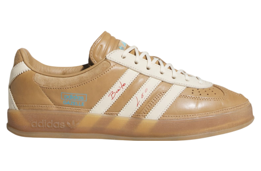 Bad Bunny x Lionel Messi x Adidas Gazelle Indoor Cardboard/Cream White/Wild Brown JR0182