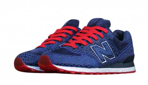 BAIT x G.I. Joe x New Balance 574 - Cobra Commander Navy / Silver - Red ML574GI1