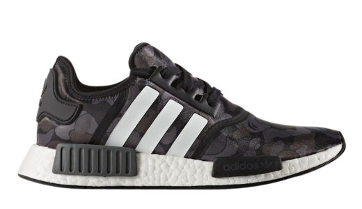 Bape x adidas NMD Black / White BA7325