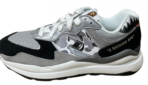 BAPE x New Balance 57/40 Black Grey Grey/Black M5740BAP