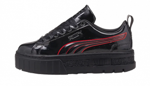 Batman x PUMA WMNS Mayze Catwoman Patent Black/Red 383293-01