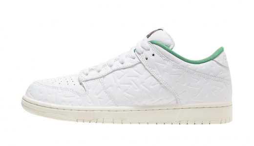 Ben-G x Nike SB Dunk Low White Lucid Green White/White-Lucid Green-Sail CU3846-100