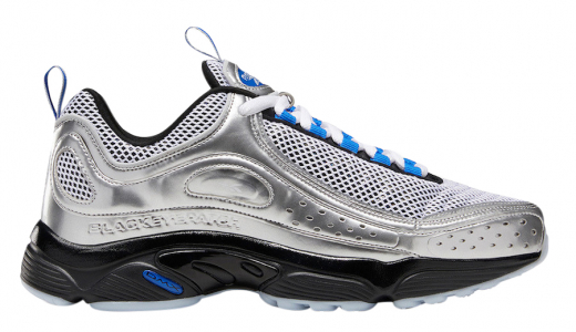 BlackEyePatch x Reebok Daytona DMX II Black/Vita Blue-Silver Metallic EG7752