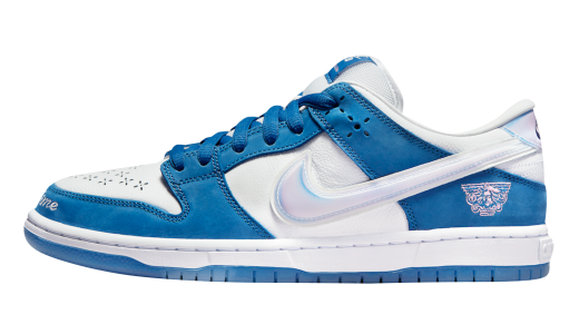 Born x Raised x Nike SB Dunk Low Deep Royal Blue/White-White FN7819-400