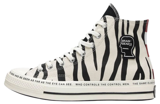 Brain Dead x Converse Chuck 70 White / Black White/Black A12219C