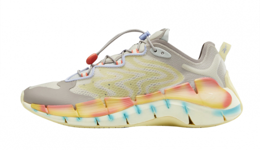 Brain Dead x Reebok Zig Kinetica II Paper White Paper White/Boulder Grey-Lemon Glow S23891