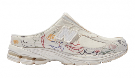 Bryant Giles x New Balance 2002R Slip-On The Artist's Shoe Sail/Grey M2002RM1