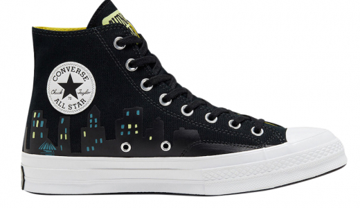 Chinatown Market x Batman x Converse Chuck 70 Black Black/Blazing Yellow 167511C