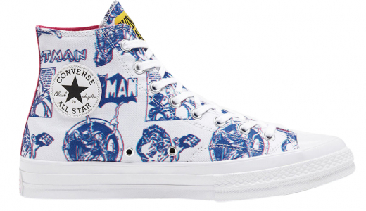 Chinatown Market x Batman x Converse Chuck 70 White Mouse/White-Purple 167512C