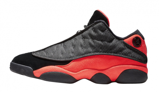 CLOT x Air Jordan 13 Low Black Infrared Black/Infrared 23 AT3102-006