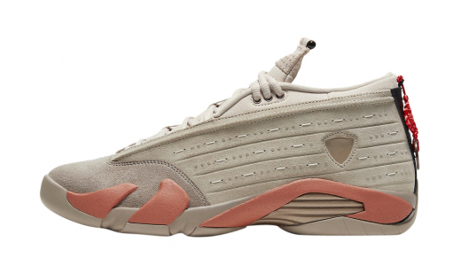 CLOT x Air Jordan 14 Low Terracotta Sepia Stone/Terra Blush-Desert Sand DC9857-200