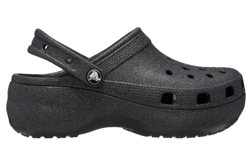 Crocs Classic Platform Glitter Clog WMNS Black Black 207241-001