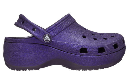 Crocs Classic Platform Glitter Clog WMNS Dark Iris Dark Iris 207241-5AS