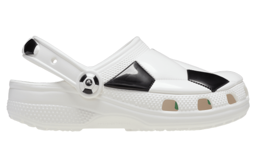 Crocs Classic Soccer Clog GS White / Black White/Black 210157-103