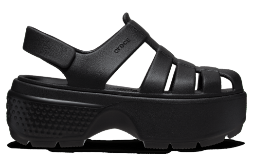 Crocs Stomp Fisherman Sandal Black Black 209938-001