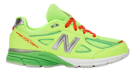 DTLR x New Balance 990v4 GS Festive Green/Red-Black GC990DX4