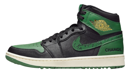 Eastside Golf x Air Jordan 1 High Golf 1961 Black/Malachite-Metallic Gold-White FJ0849-001