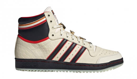 ESPN x adidas Top Ten Hi SportsCenter Cream White/Core Black-Vivid Red GZ1072