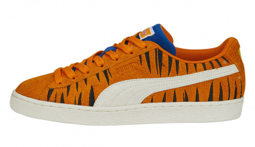 Frosted Flakes x PUMA Suede Flame Orange Flame Orange/Vaporous Gray 388018-01