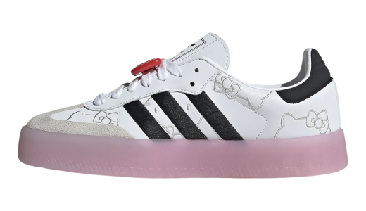 Hello Kitty x WMNS adidas Sambae White/Core Black/Clear Pink IG4450