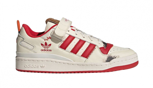 Home Alone x adidas Forum Low Cream White/Collegiate Red-Off White GZ4378