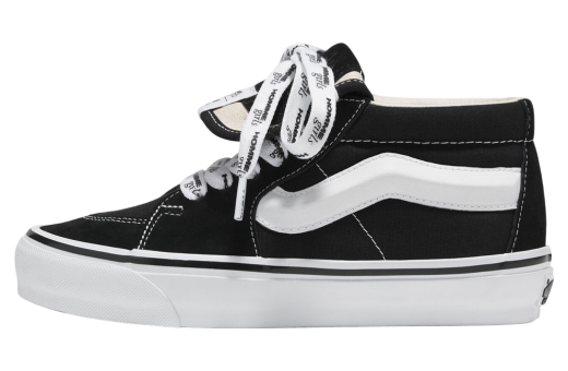 HommeGirls x Vans Sk8-Mid 83 Black Black/White VN000NBNCJK