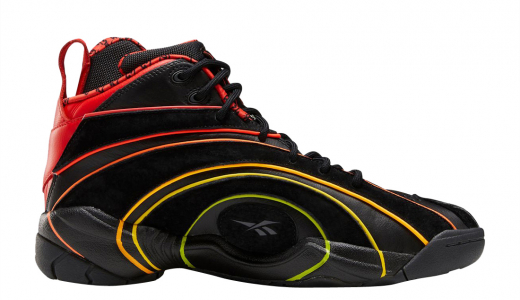 Hot Ones x Reebok Shaqnosis Black/Red-Orange H68851