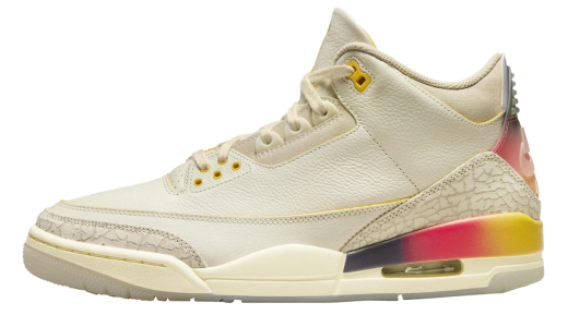 J Balvin x Air Jordan 3 Medellín Sunset Multi-Color/Multi-Color-Multi-Color FN0344-901