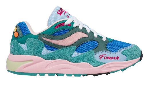 Jae Tips x Saucony Grid Shadow 2 Wear To A Date Blue/Teal S70826-1