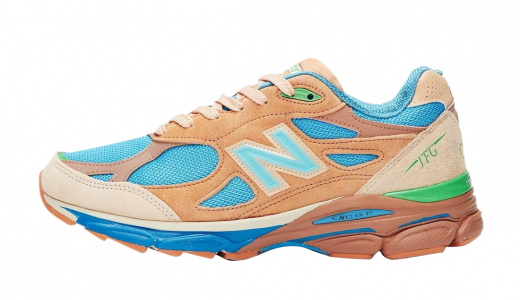 Joe Freshgoods x New Balance 990v3 Outside Clothes Beige/Aqua-Green M990JG3