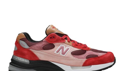 Joe Freshgoods x New Balance 992 No Emotions Are Emotions Pink/Red-Burgundy M992JFG1