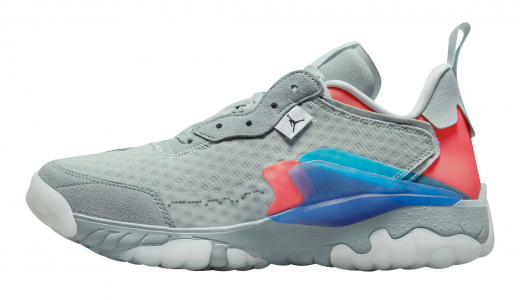 Jordan Delta 2 Pure Platinum Racer Blue Light Pumice/Pure Platinum-Racer Blue-Crimson DJ9843-004