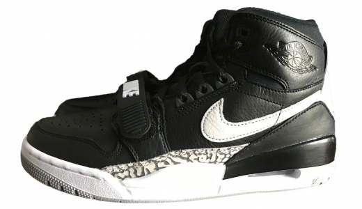 Jordan Legacy 312 Black White Black/White AV3922-001