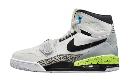 Jordan Legacy 312 Command Force Volt White/Black-Volt-Vivid Blue AQ4160-107